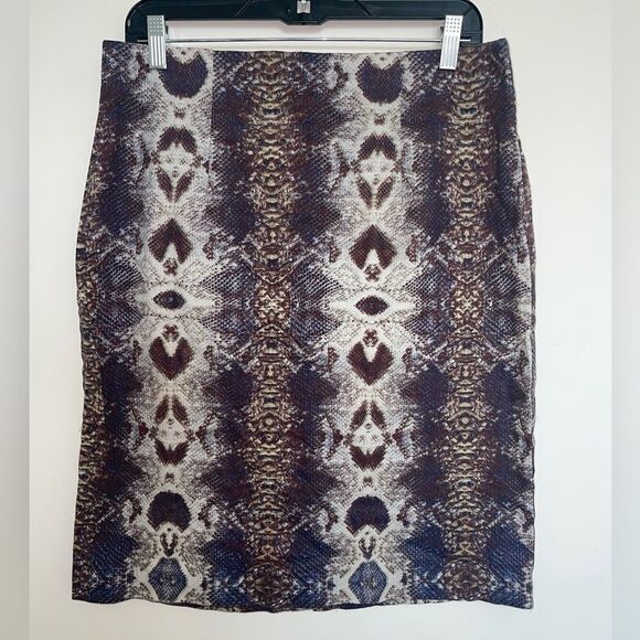 W118 By Walter Baker Women’s Snakeskin Print Pencil Skirt Size Large - Picture 3 of 7